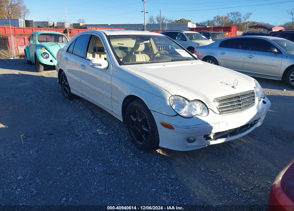 2006 MERCEDES-BENZ C 280 LUXURY VIN: WDBRF54H96A887456