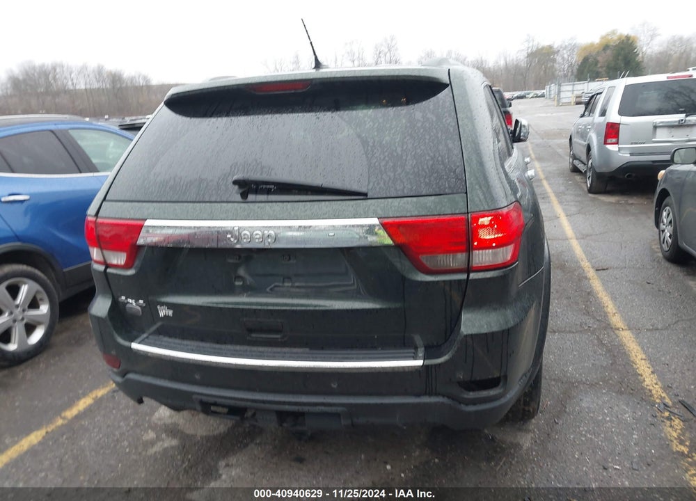2011 JEEP GRAND CHEROKEE OVERLAND VIN: 1J4RR6GT0BC722791
