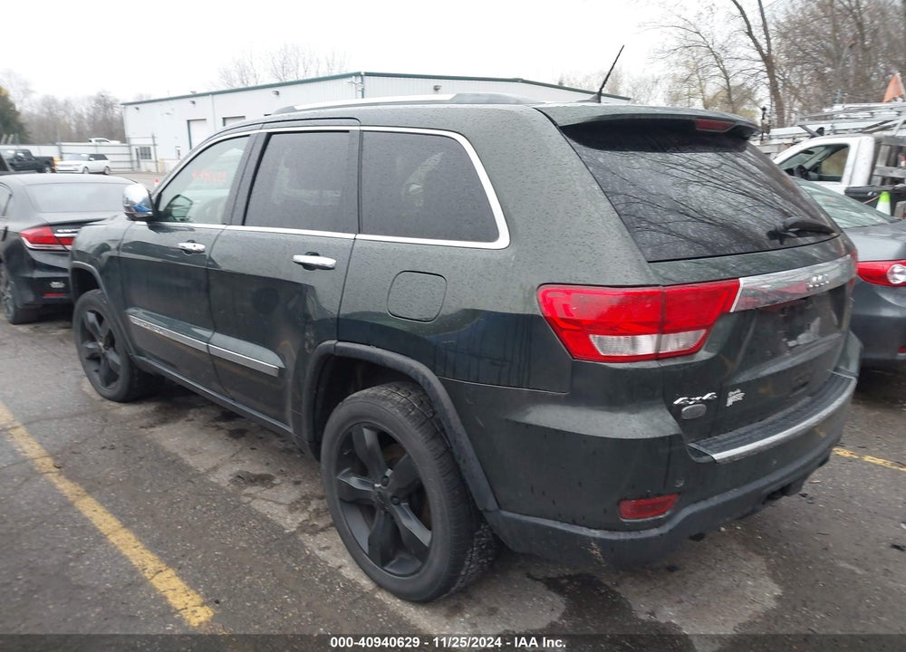 2011 JEEP GRAND CHEROKEE OVERLAND VIN: 1J4RR6GT0BC722791