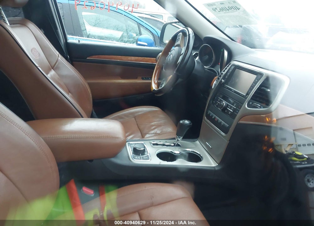 2011 JEEP GRAND CHEROKEE OVERLAND VIN: 1J4RR6GT0BC722791