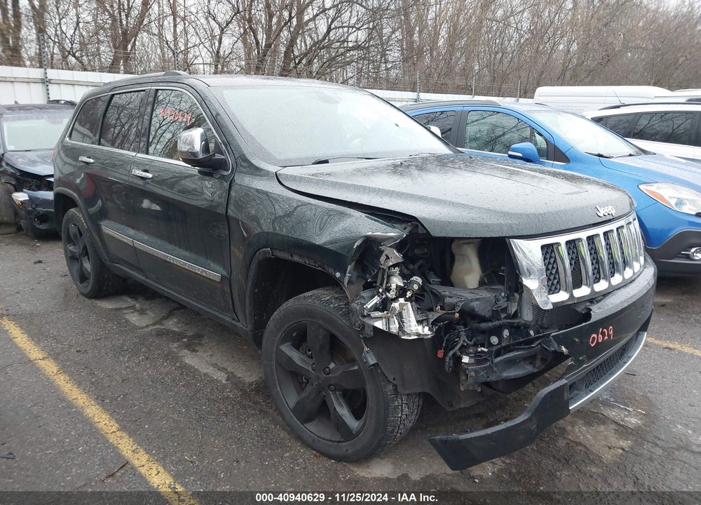 2011 JEEP GRAND CHEROKEE OVERLAND VIN: 1J4RR6GT0BC722791