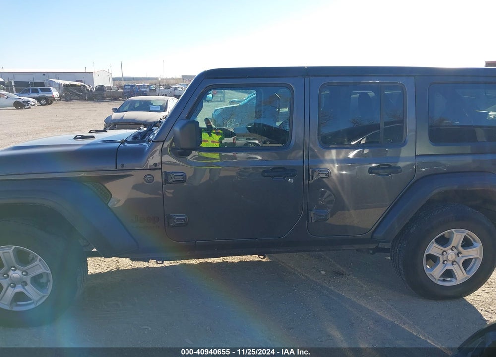 2022 JEEP WRANGLER UNLIMITED SPORT S 4X4 VIN: 1C4HJXDN5NW145182