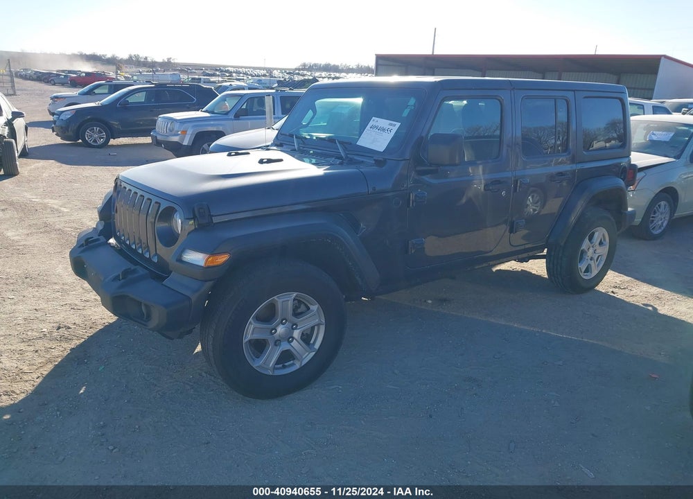 2022 JEEP WRANGLER UNLIMITED SPORT S 4X4 VIN: 1C4HJXDN5NW145182