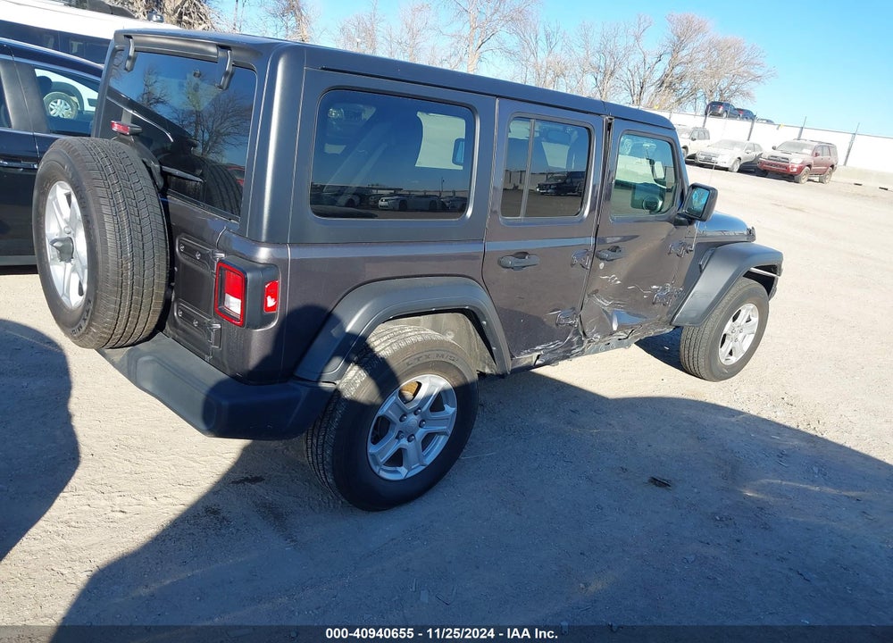 2022 JEEP WRANGLER UNLIMITED SPORT S 4X4 VIN: 1C4HJXDN5NW145182