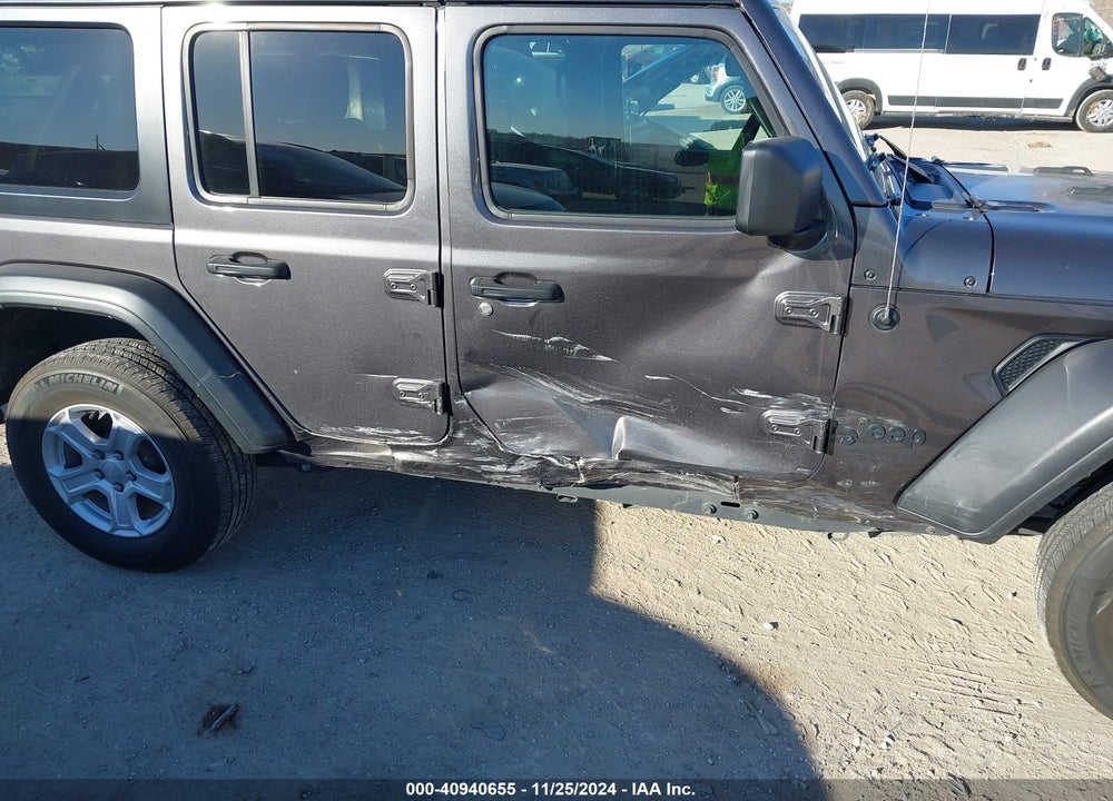 2022 JEEP WRANGLER UNLIMITED SPORT S 4X4 VIN: 1C4HJXDN5NW145182