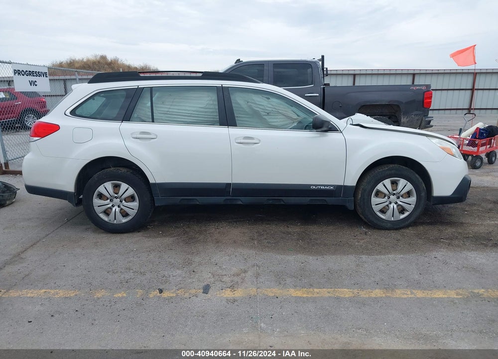 2013 SUBARU OUTBACK 2.5I VIN: 4S4BRCAC4D3312041