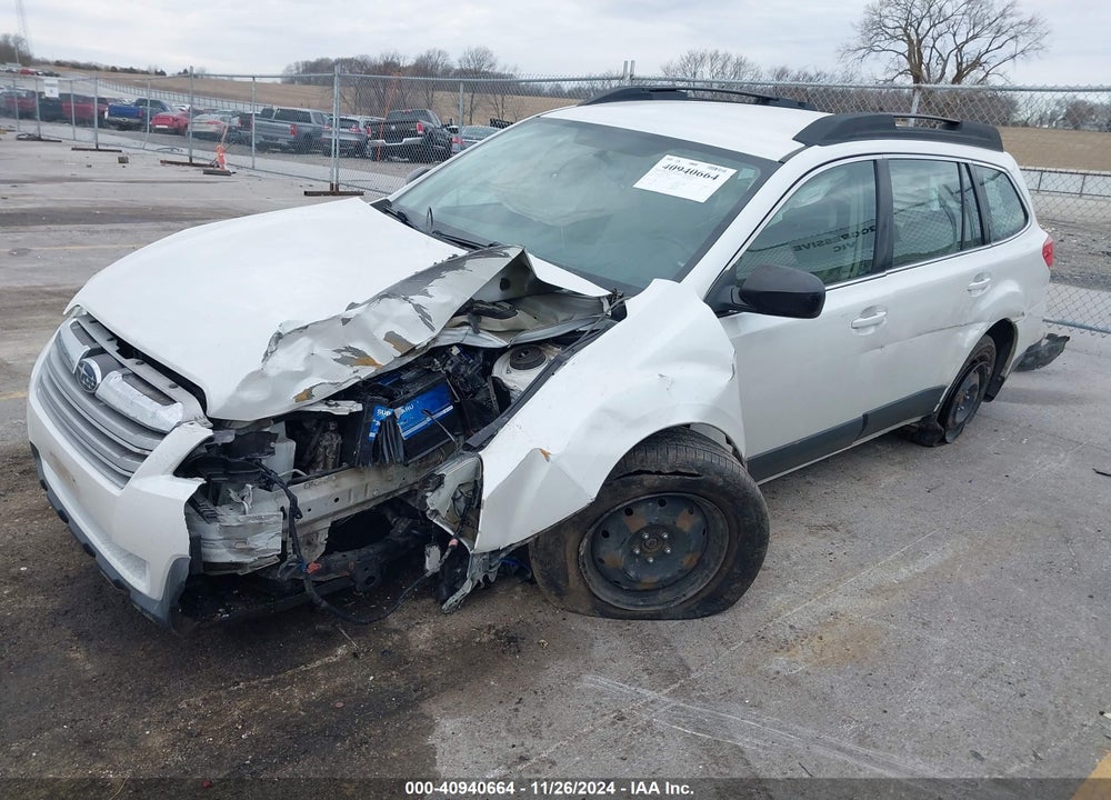 2013 SUBARU OUTBACK 2.5I VIN: 4S4BRCAC4D3312041