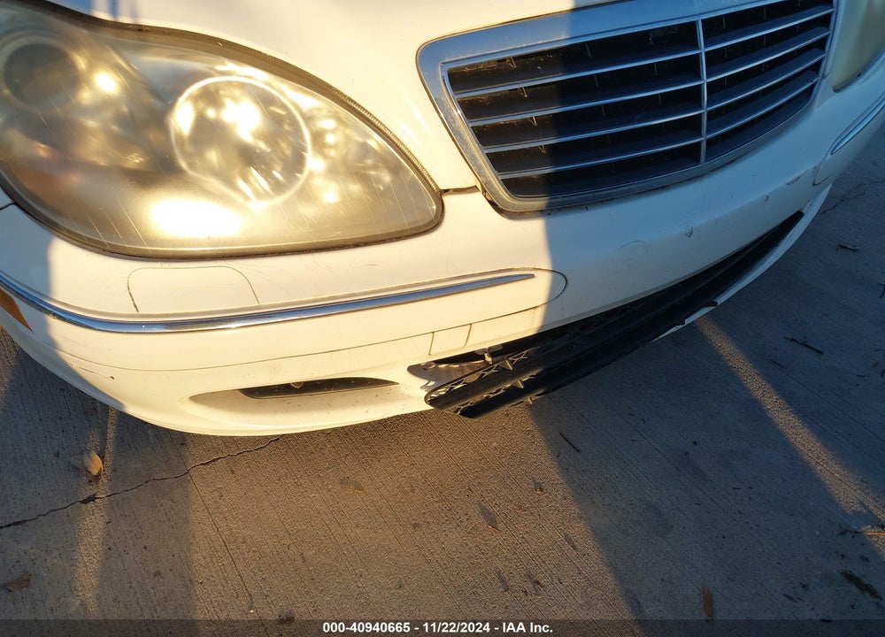 2005 MERCEDES-BENZ S 500 VIN: WDBNG75J95A437149