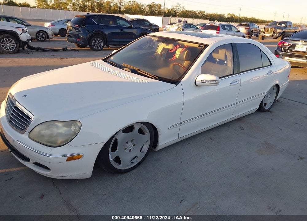 2005 MERCEDES-BENZ S 500 VIN: WDBNG75J95A437149