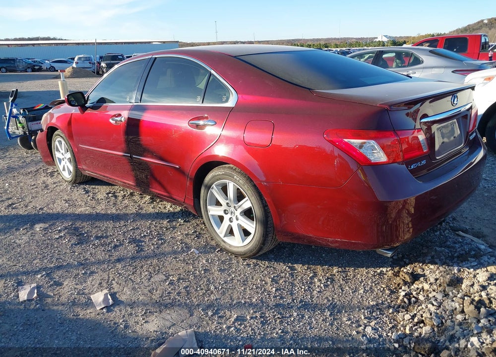 2008 LEXUS ES 350 VIN: JTHBJ46G582267800