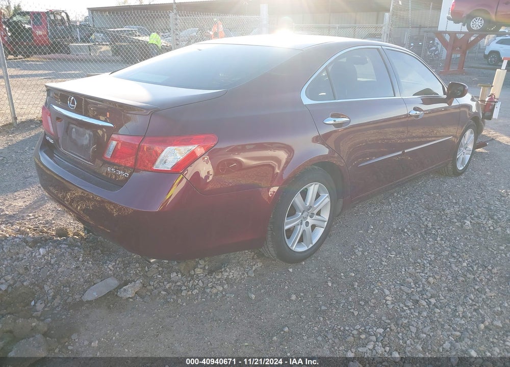 2008 LEXUS ES 350 VIN: JTHBJ46G582267800