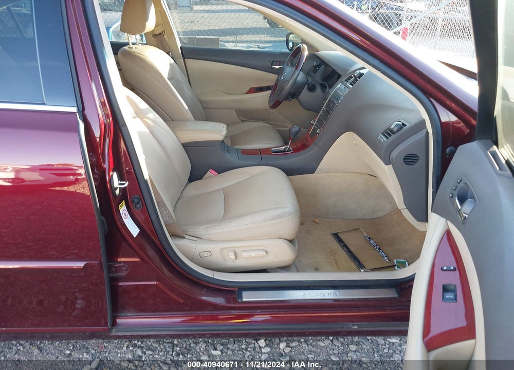 2008 LEXUS ES 350 VIN: JTHBJ46G582267800
