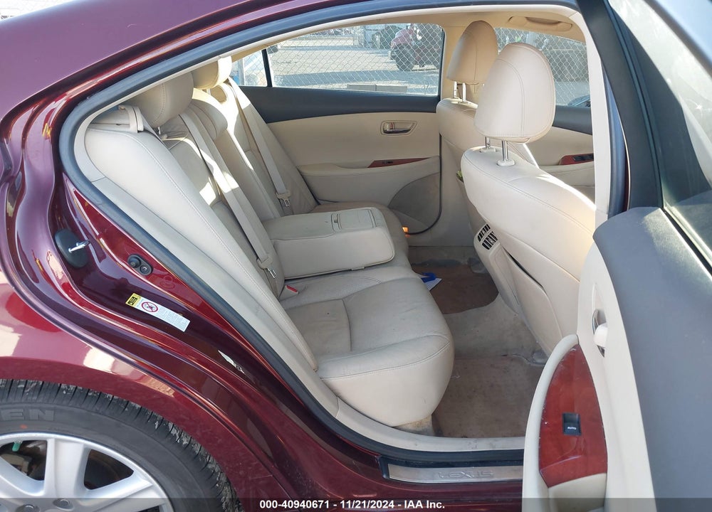 2008 LEXUS ES 350 VIN: JTHBJ46G582267800
