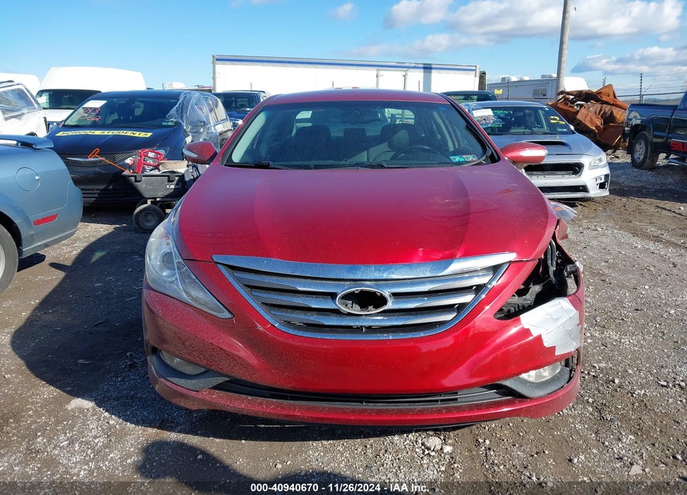 2014 HYUNDAI SONATA SE VIN: 5NPEC4AC7EH823497