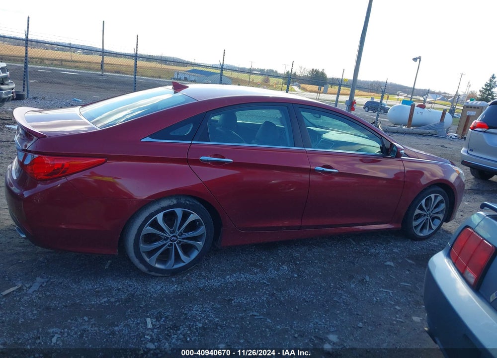2014 HYUNDAI SONATA SE VIN: 5NPEC4AC7EH823497