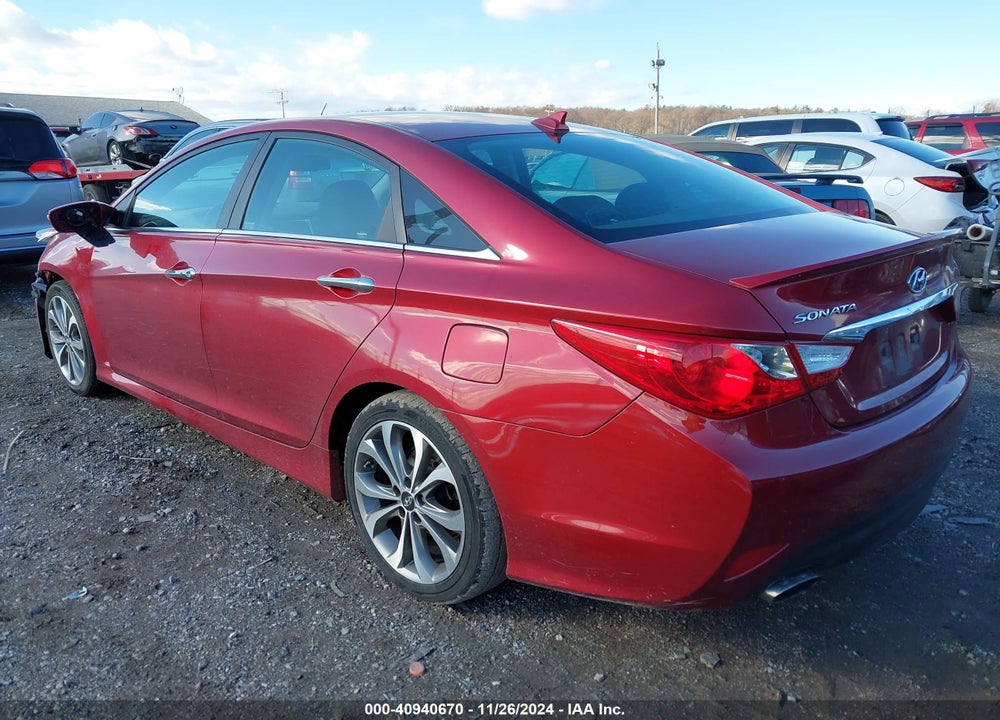 2014 HYUNDAI SONATA SE VIN: 5NPEC4AC7EH823497