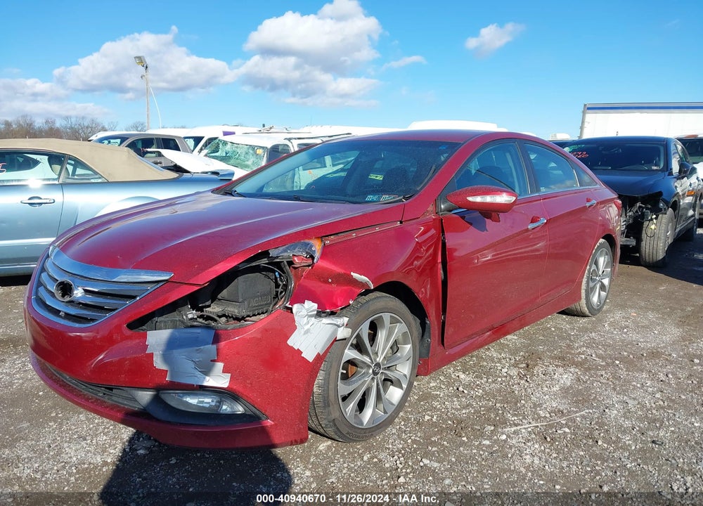 2014 HYUNDAI SONATA SE VIN: 5NPEC4AC7EH823497