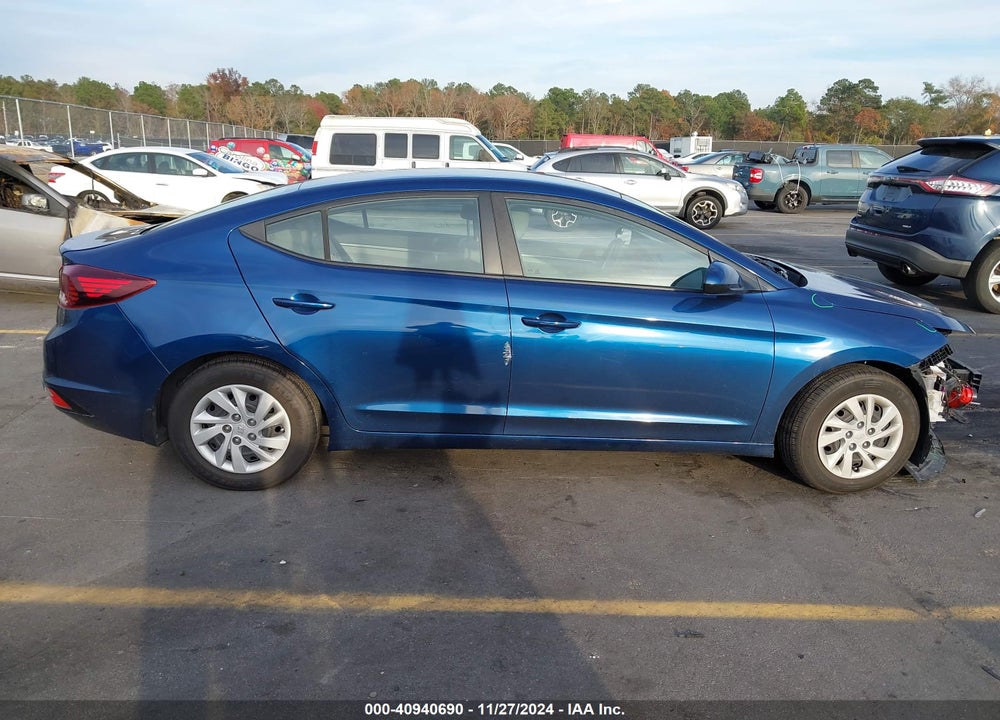 2019 HYUNDAI ELANTRA VIN: 5NPD74LF5KH410173