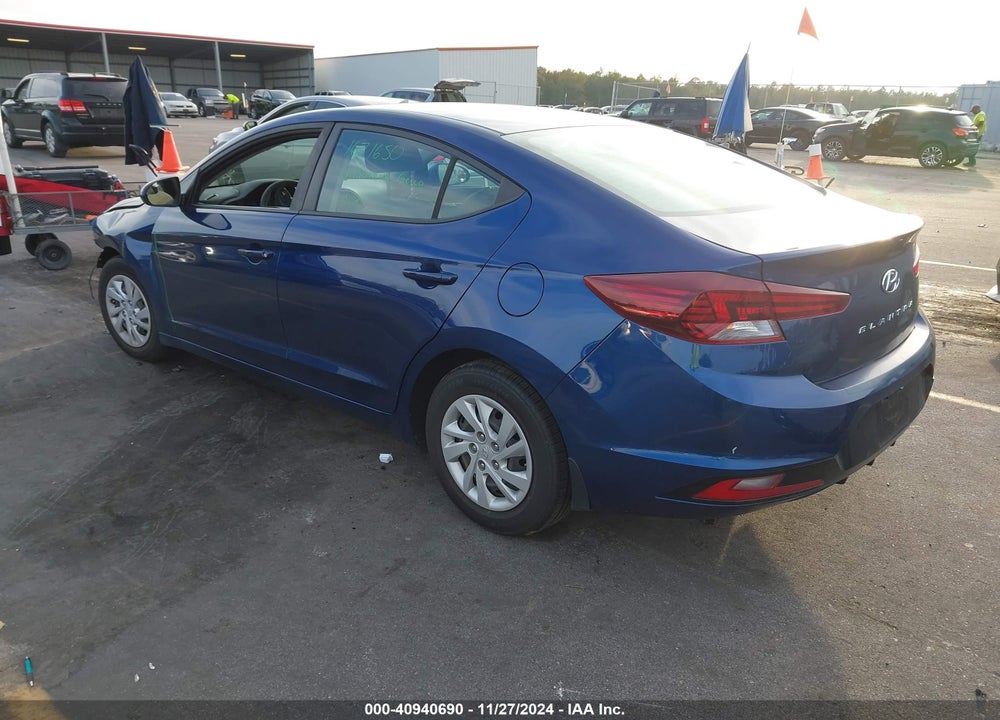 2019 HYUNDAI ELANTRA VIN: 5NPD74LF5KH410173