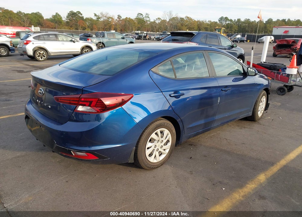 2019 HYUNDAI ELANTRA VIN: 5NPD74LF5KH410173