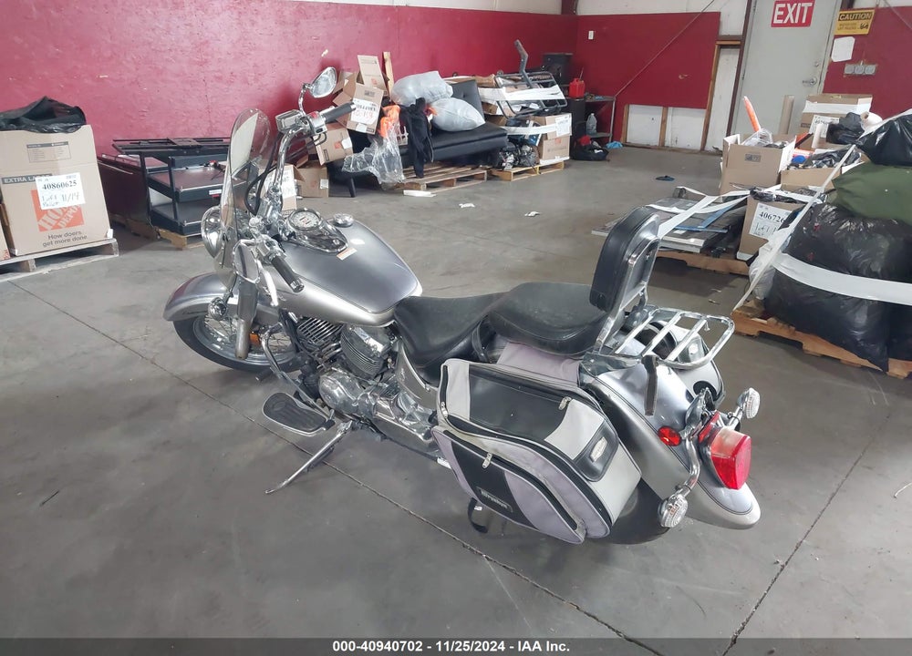 2009 YAMAHA XVS650 A/AT VIN: JYAVM01E59A134140
