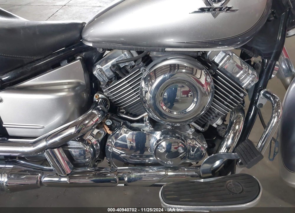 2009 YAMAHA XVS650 A/AT VIN: JYAVM01E59A134140