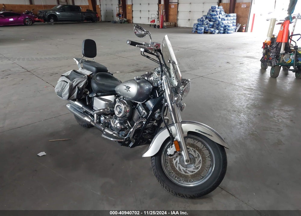 2009 YAMAHA XVS650 A/AT VIN: JYAVM01E59A134140
