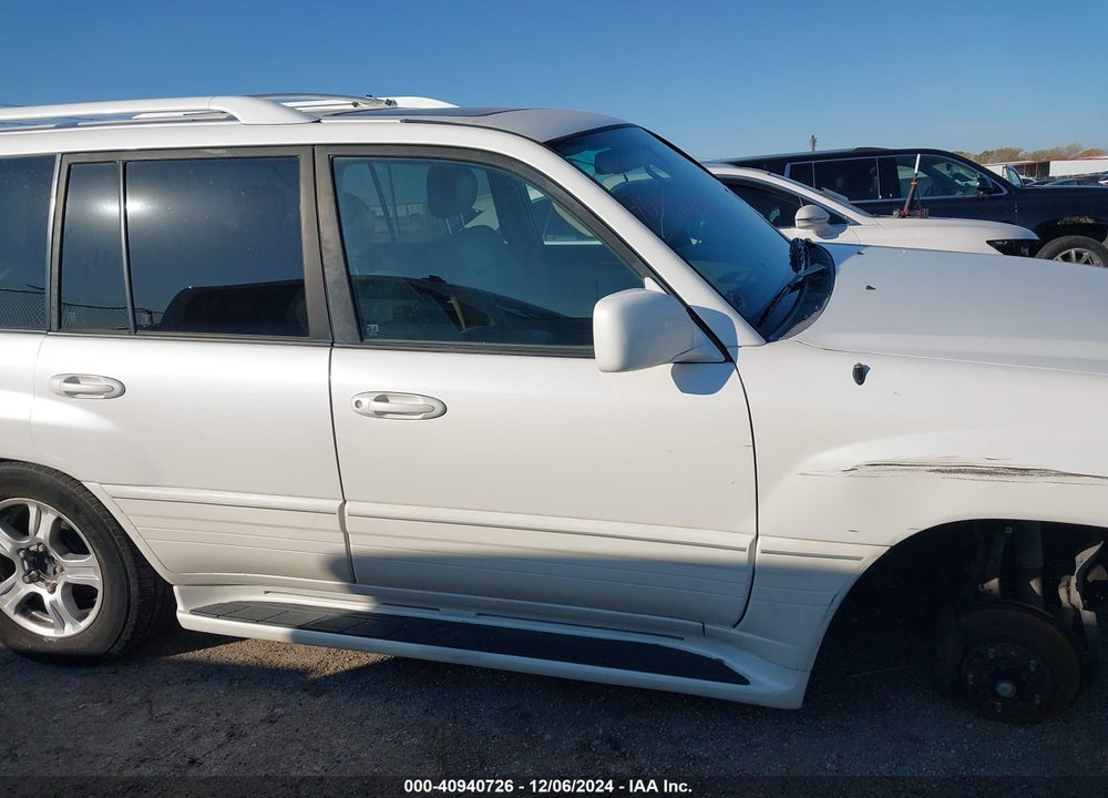 2006 LEXUS LX 470 VIN: JTJHT00W064011853