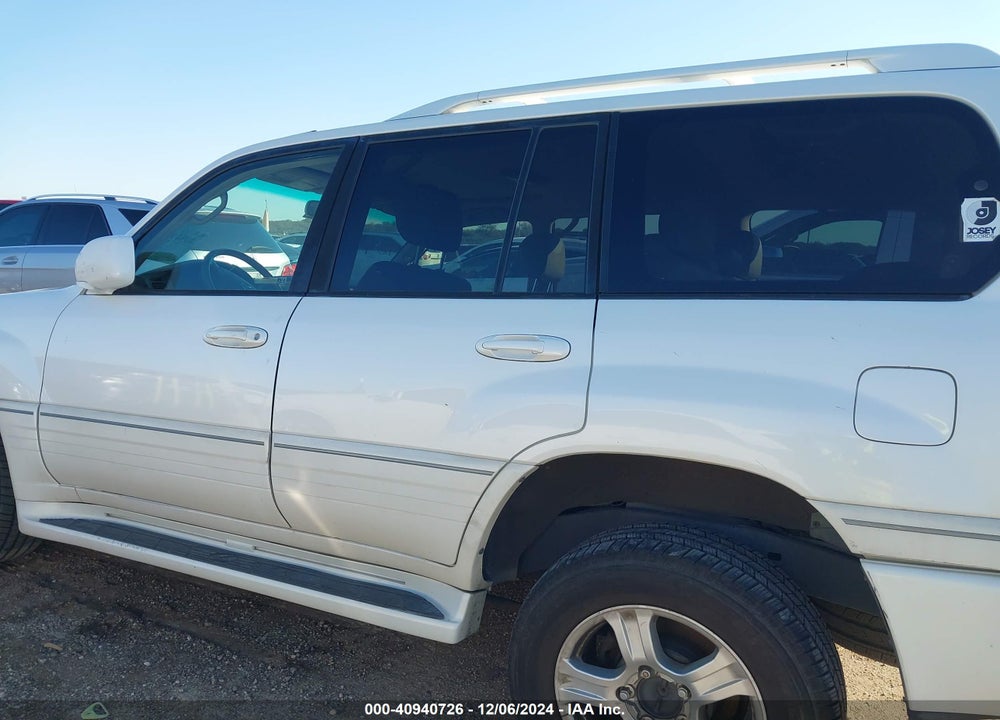 2006 LEXUS LX 470 VIN: JTJHT00W064011853
