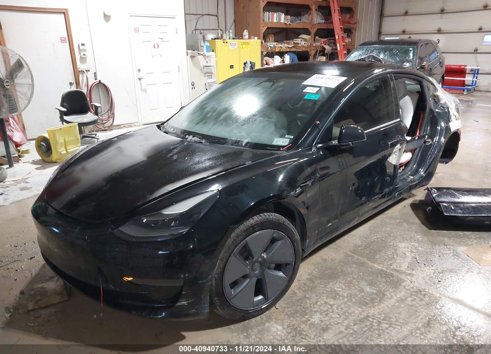 2021 TESLA MODEL 3 STANDARD RANGE PLUS REAR-WHEEL DRIVE VIN: 5YJ3E1EAXMF994184