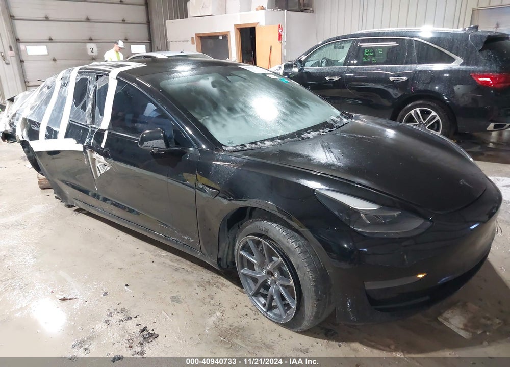 2021 TESLA MODEL 3 STANDARD RANGE PLUS REAR-WHEEL DRIVE VIN: 5YJ3E1EAXMF994184