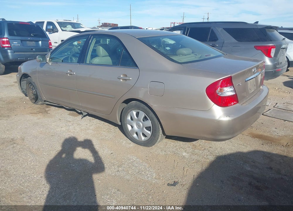 2003 TOYOTA CAMRY LE VIN: 4T1BE32K33U119065