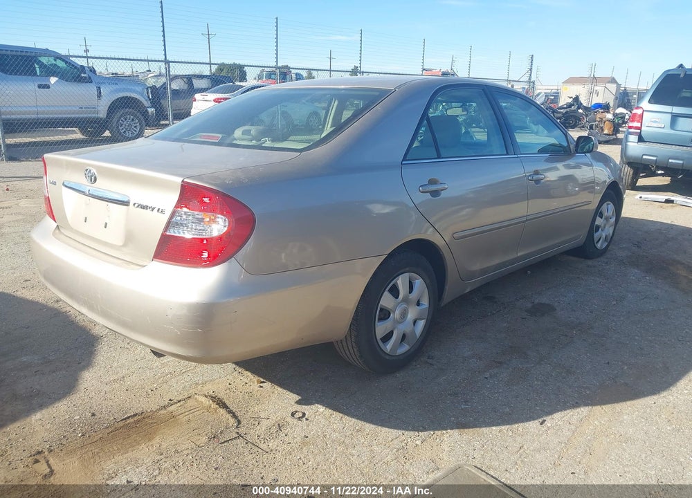 2003 TOYOTA CAMRY LE VIN: 4T1BE32K33U119065