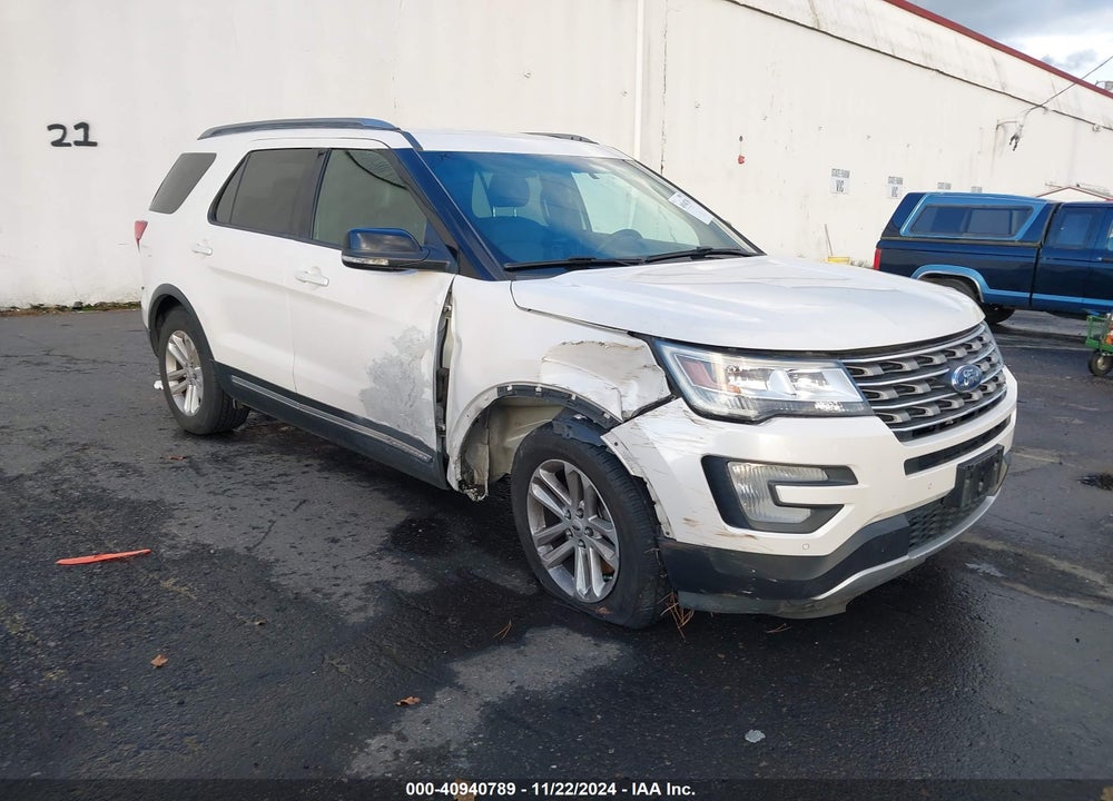 2016 FORD EXPLORER XLT VIN: 1FM5K7D81GGC59571