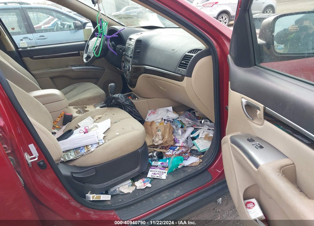 2012 HYUNDAI SANTA FE GLS VIN: 5XYZGDAB5CG114603