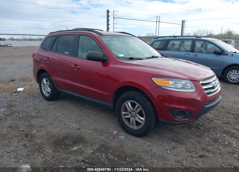 2012 HYUNDAI SANTA FE GLS VIN: 5XYZGDAB5CG114603