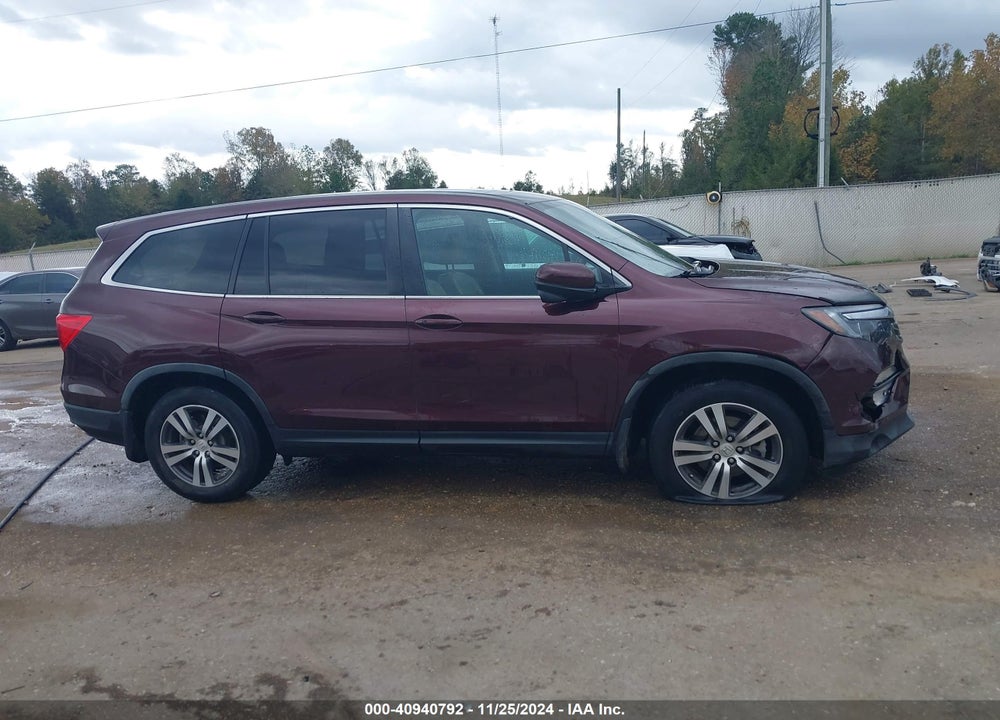 2017 HONDA PILOT EX-L VIN: 5FNYF5H59HB008562