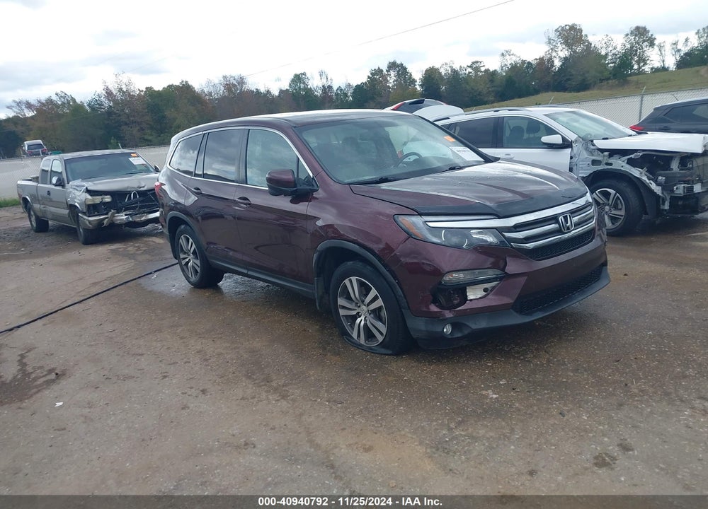 2017 HONDA PILOT EX-L VIN: 5FNYF5H59HB008562