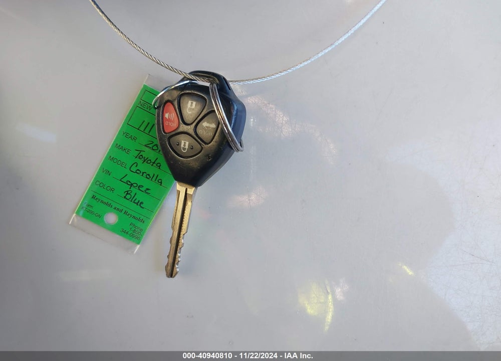 2010 TOYOTA COROLLA LE VIN: 2T1BU4EE5AC370845