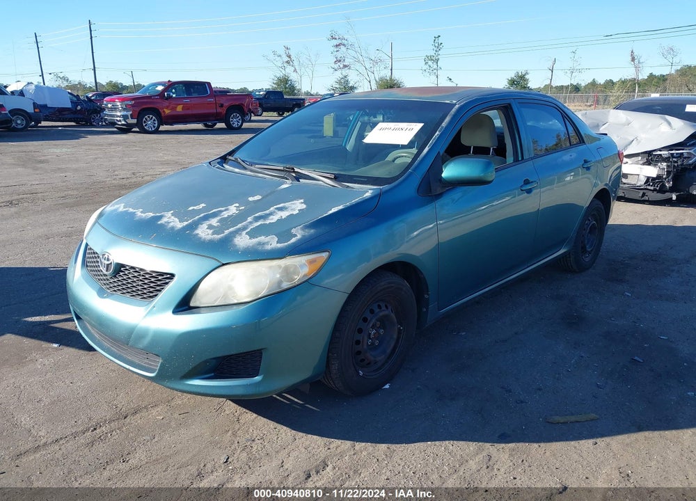 2010 TOYOTA COROLLA LE VIN: 2T1BU4EE5AC370845