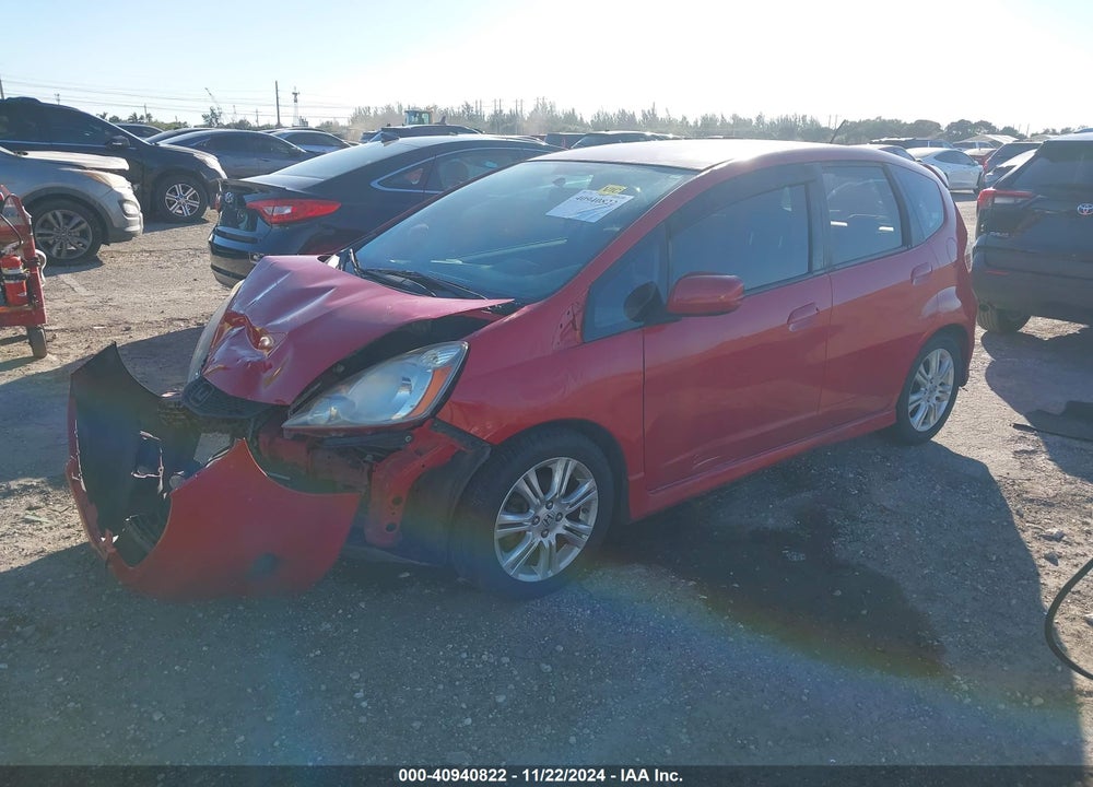 2009 HONDA FIT SPORT VIN: JHMGE88489S004304