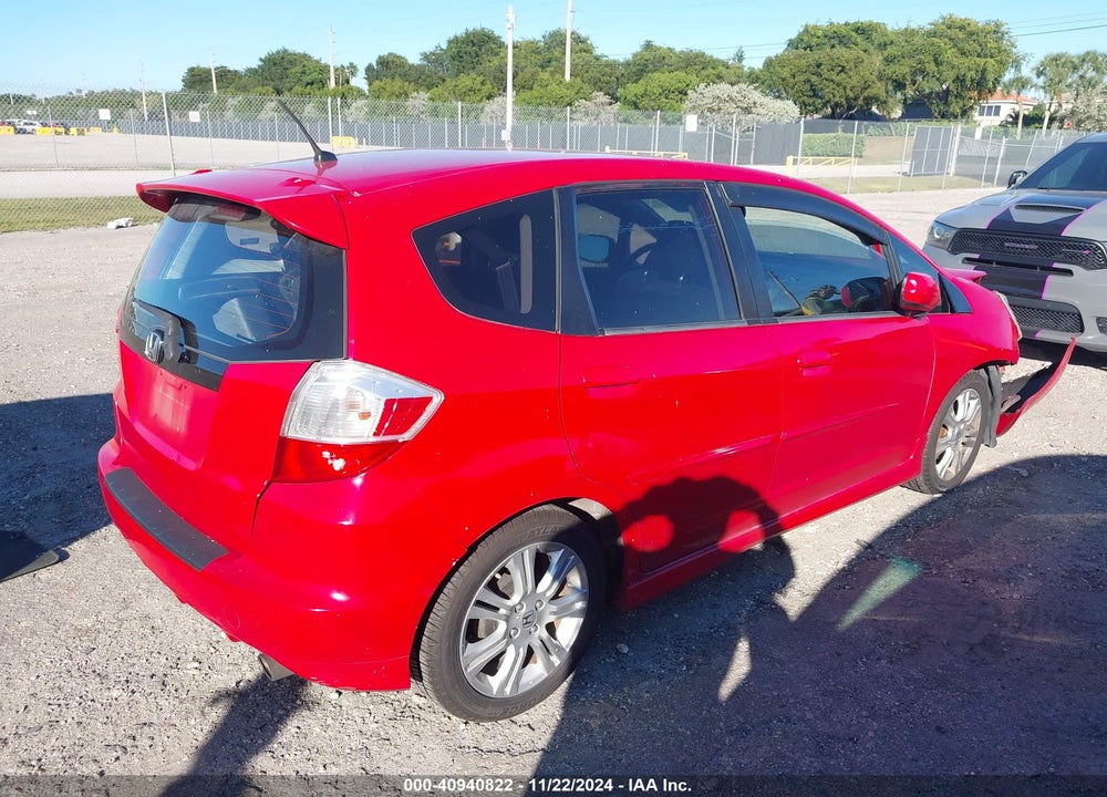 2009 HONDA FIT SPORT VIN: JHMGE88489S004304