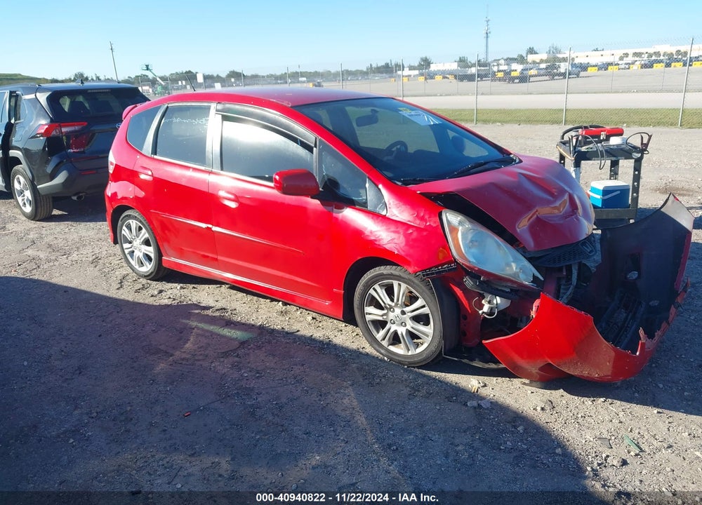 2009 HONDA FIT SPORT VIN: JHMGE88489S004304