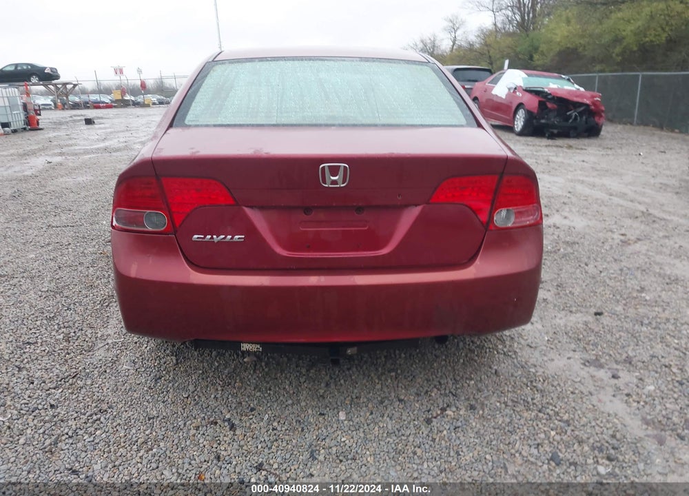 2006 HONDA CIVIC LX VIN: 1HGFA16556L045301
