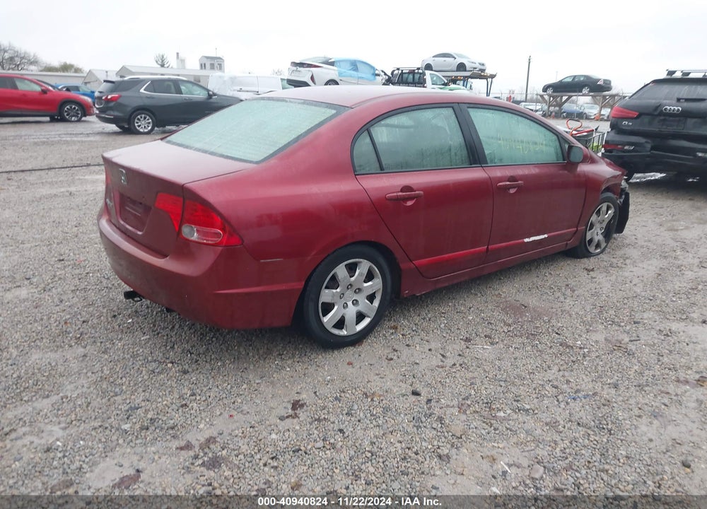 2006 HONDA CIVIC LX VIN: 1HGFA16556L045301