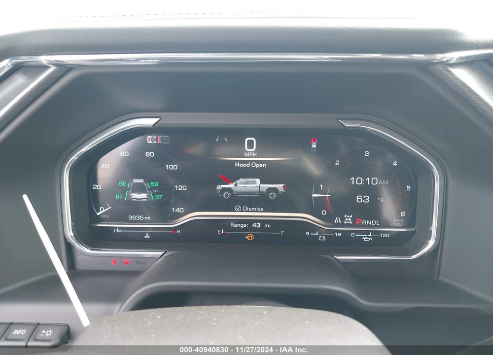 2025 GMC SIERRA 2500HD 4WD  STANDARD BED DENALI ULTIMATE VIN: 1GT4UXEY5SF108949