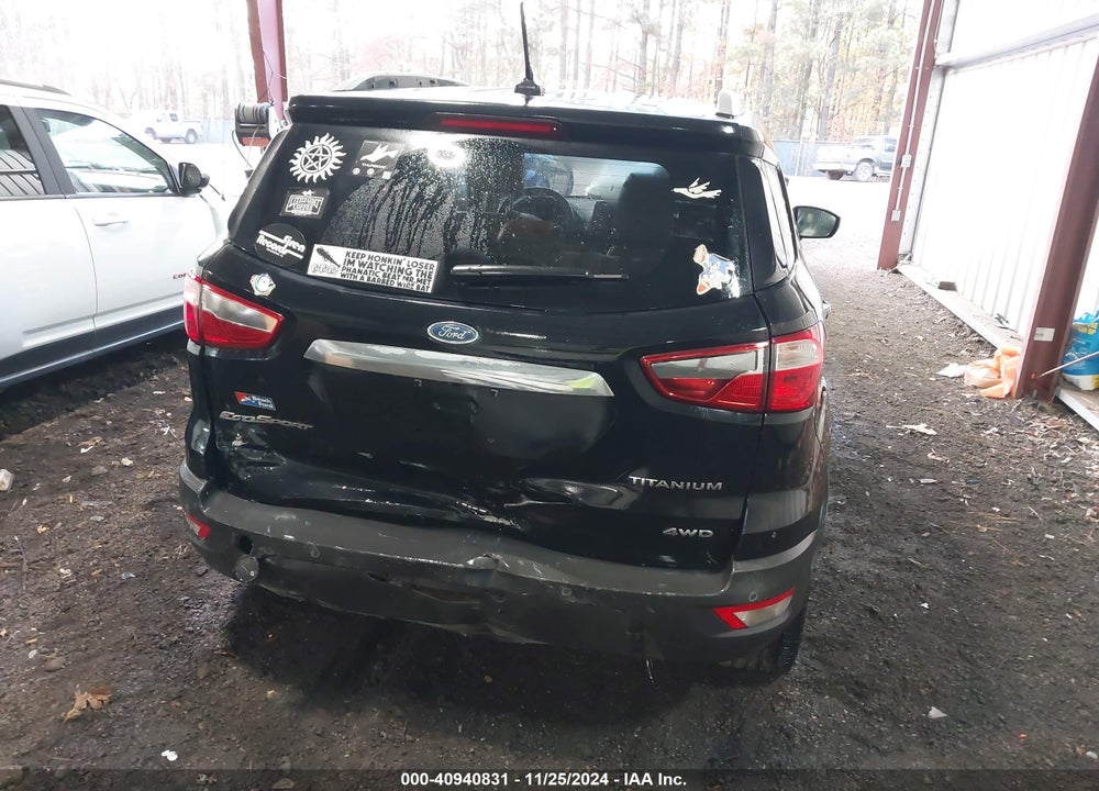 2018 FORD ECOSPORT TITANIUM VIN: MAJ6P1WL2JC192430