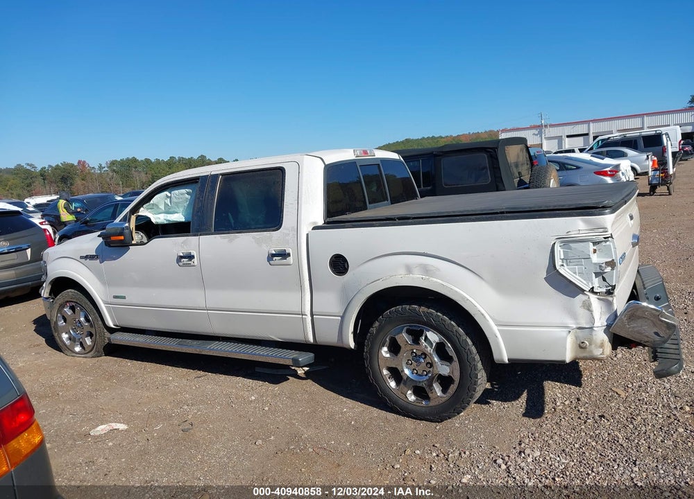 2012 FORD F-150 LARIAT VIN: 1FTFW1CT9CKD01931