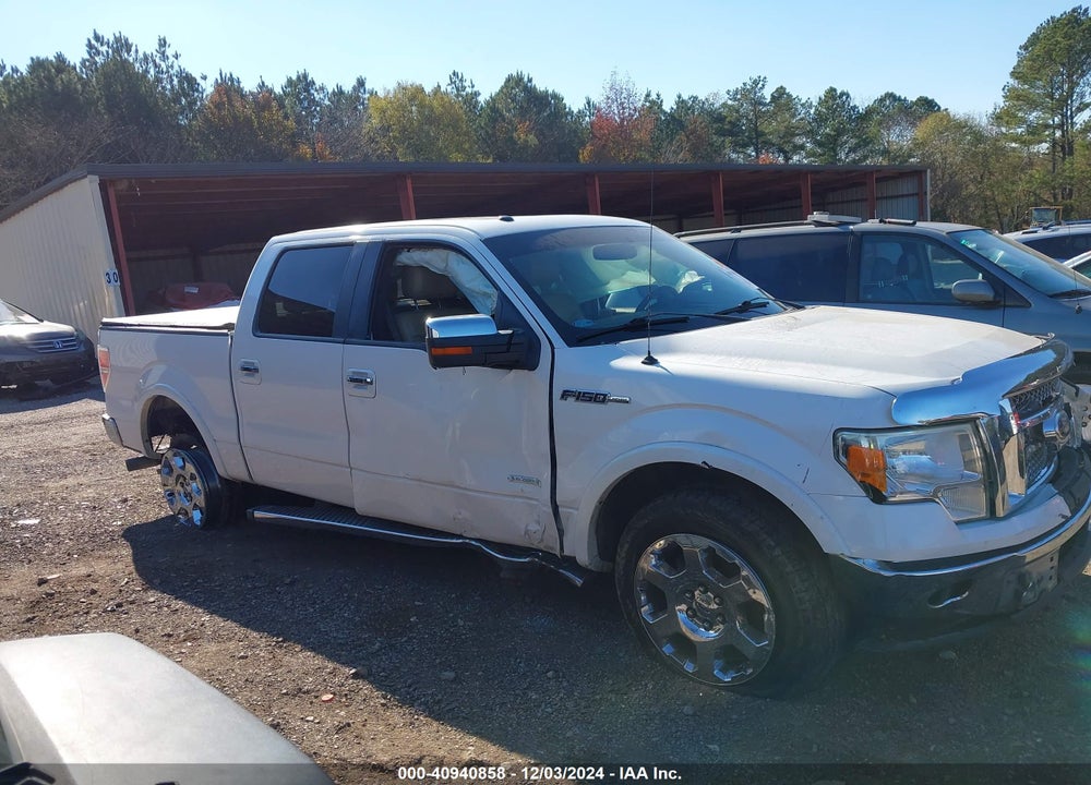 2012 FORD F-150 LARIAT VIN: 1FTFW1CT9CKD01931