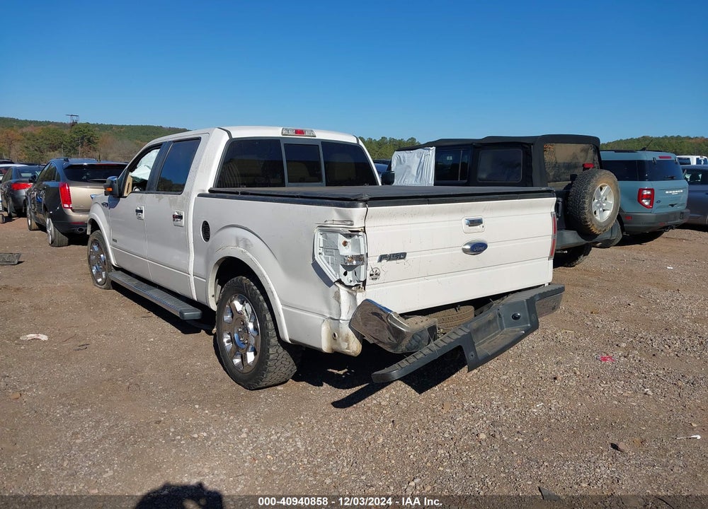 2012 FORD F-150 LARIAT VIN: 1FTFW1CT9CKD01931